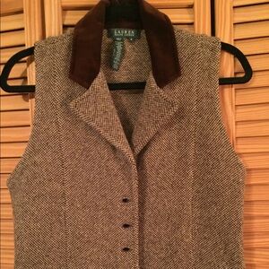 Ralph Lauren Brown Vest